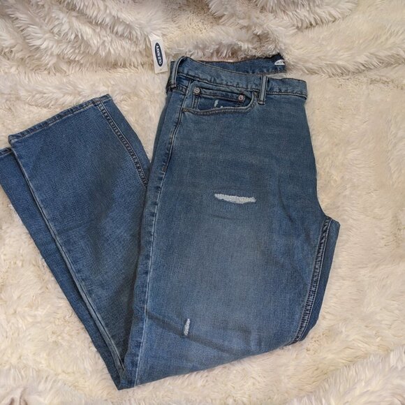 Slim Built-In Flex Blue Jeans for Men sz 36 x 30 by Old Navy - Picture 3 of 4